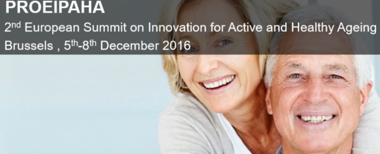 European Summit on Innovation for Active and Healthy Ageing: Transforming the future of Health and Care in Europe